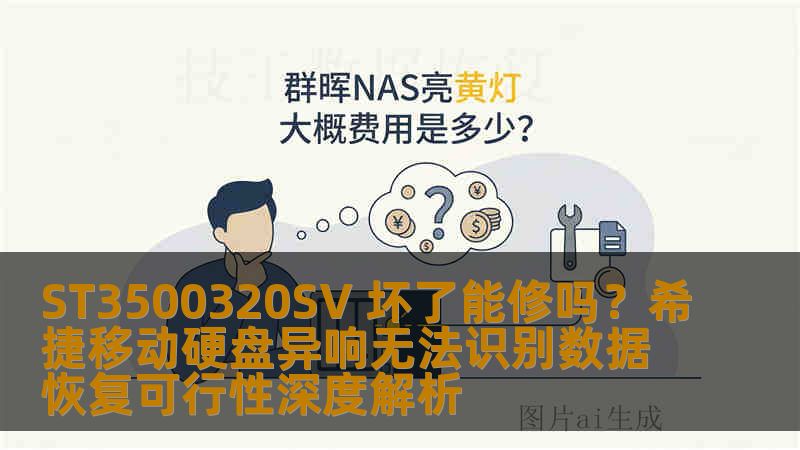ST3500320SV 坏了能修吗？希捷移动硬盘异响无法识别数据恢复可行性深度解析