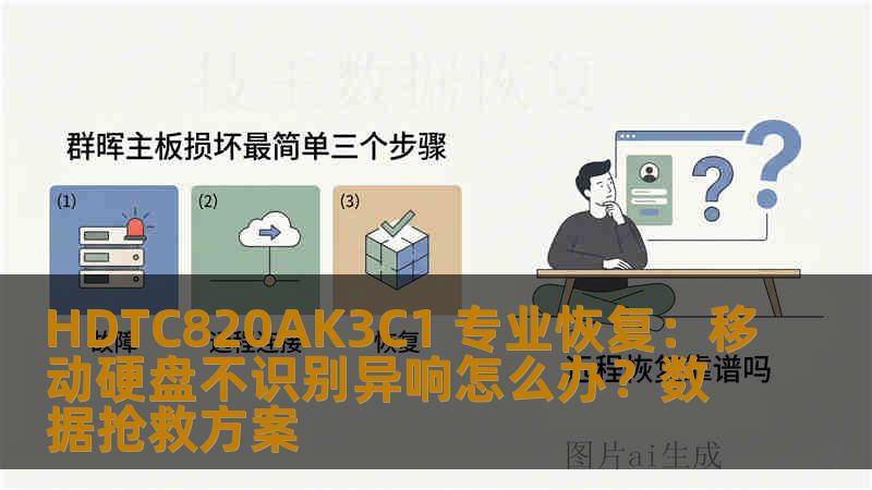 HDTC820AK3C1 专业恢复：移动硬盘不识别异响怎么办？数据抢救方案