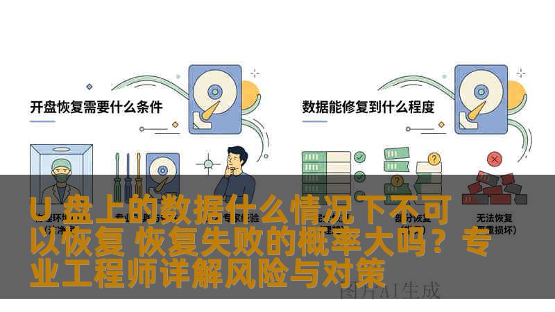 U 盘上的数据什么情况下不可以恢复 恢复失败的概率大吗？专业工程师详解风险与对策