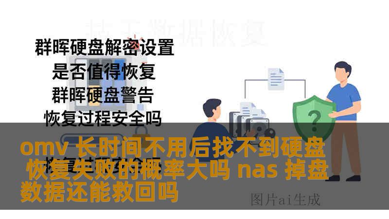 omv 长时间不用后找不到硬盘 恢复失败的概率大吗 nas 掉盘数据还能救回吗