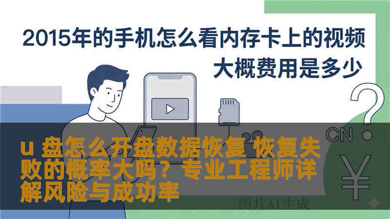 u 盘怎么开盘数据恢复 恢复失败的概率大吗？专业工程师详解风险与成功率