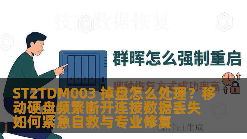 ST2TDM003 掉盘怎么处理？移动硬盘频繁断开连接数据丢失如何紧急自救与专业修复