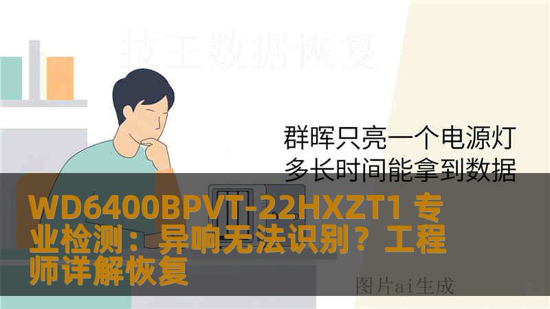 WD6400BPVT-22HXZT1 专业检测：异响无法识别？工程师详解恢复