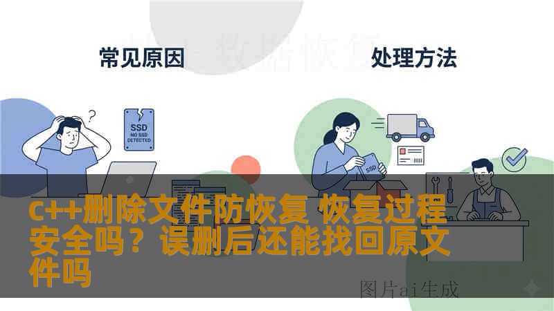 c++删除文件防恢复 恢复过程安全吗？误删后还能找回原文件吗