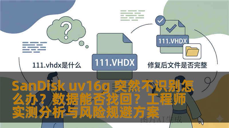 SanDisk uv16g 突然不识别怎么办？数据能否找回？工程师实测分析与风险规避方案