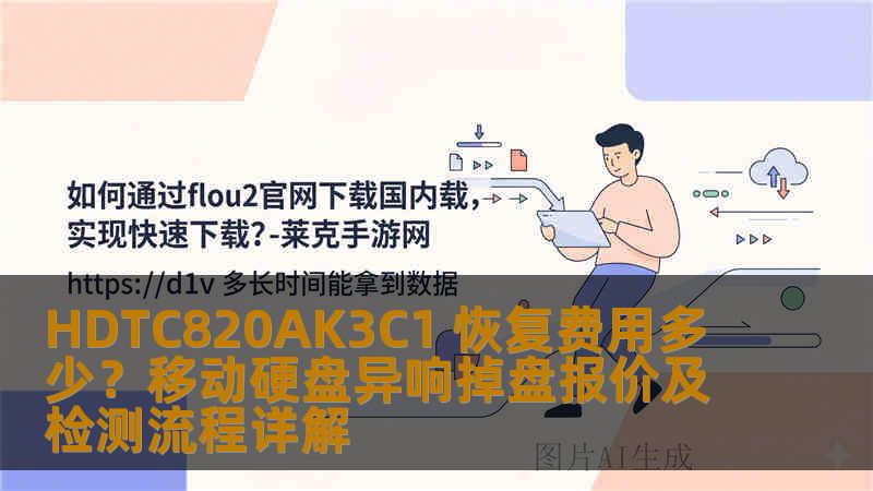 HDTC820AK3C1 恢复费用多少？移动硬盘异响掉盘报价及检测流程详解