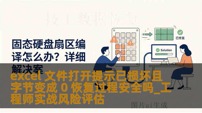 excel 文件打开提示已损坏且字节变成 0 恢复过程安全吗_工程师实战风险评估