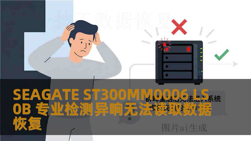 SEAGATE ST300MM0006 LS0B 专业检测异响无法读取数据恢复