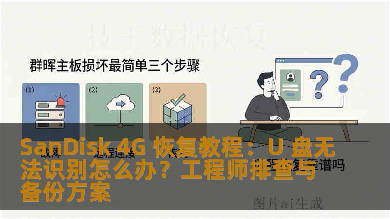 SanDisk 4G 恢复教程：U 盘无法识别怎么办？工程师排查与备份方案