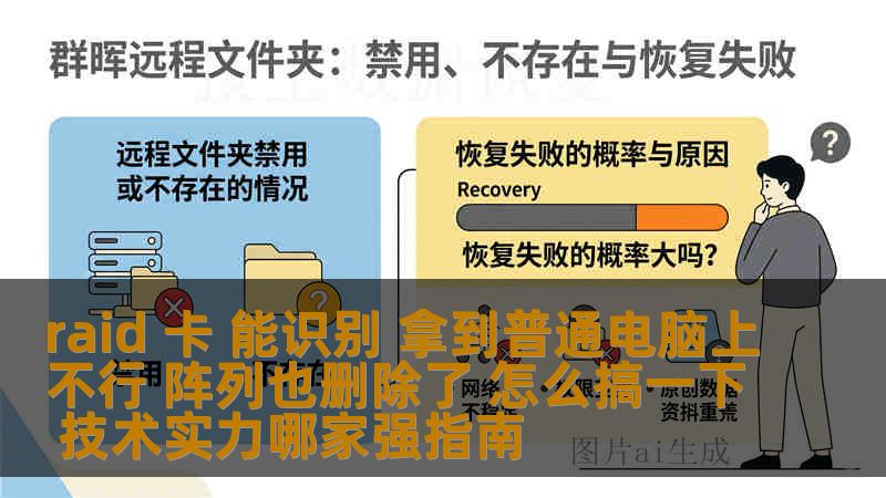 raid 卡 能识别 拿到普通电脑上不行 阵列也删除了 怎么搞一下 技术实力哪家强指南