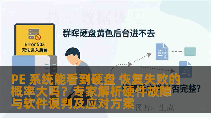 PE 系统能看到硬盘 恢复失败的概率大吗？专家解析硬件故障与软件误判及应对方案