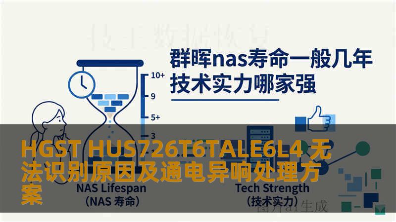 HGST HUS726T6TALE6L4 无法识别原因及通电异响处理方案