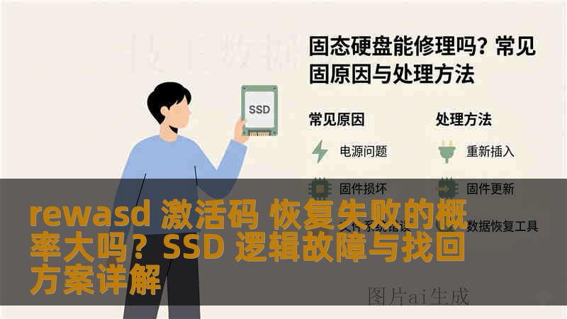 rewasd 激活码 恢复失败的概率大吗？SSD 逻辑故障与找回方案详解