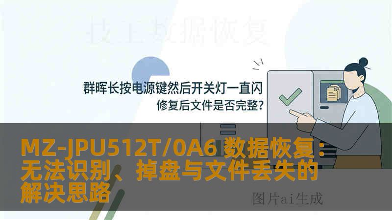 MZ-JPU512T/0A6 数据恢复：无法识别、掉盘与文件丢失的解决思路