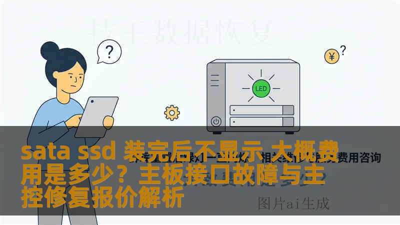 sata ssd 装完后不显示 大概费用是多少？主板接口故障与主控修复报价解析