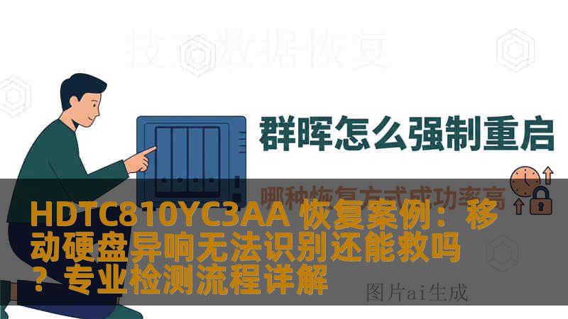 HDTC810YC3AA 恢复案例：移动硬盘异响无法识别还能救吗？专业检测流程详解