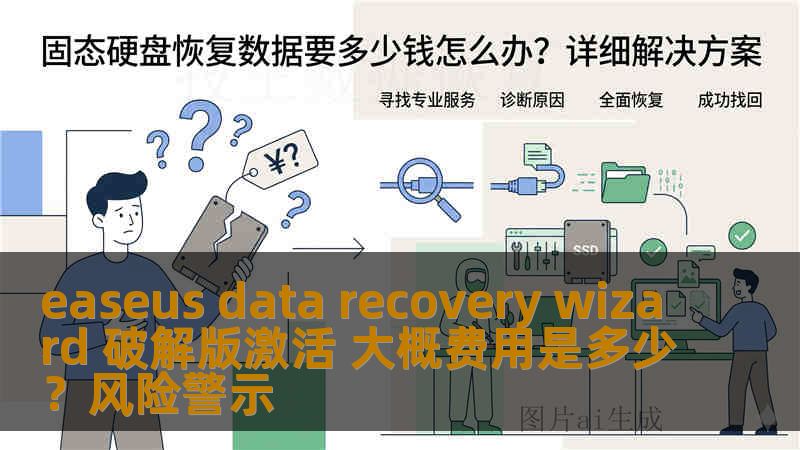 easeus data recovery wizard 破解版激活 大概费用是多少？风险警示