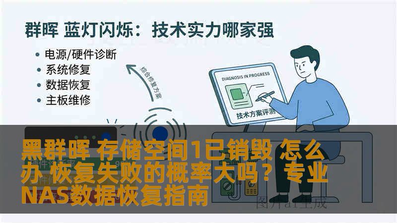 黑群晖 存储空间1已销毁 怎么办 恢复失败的概率大吗？专业NAS数据恢复指南