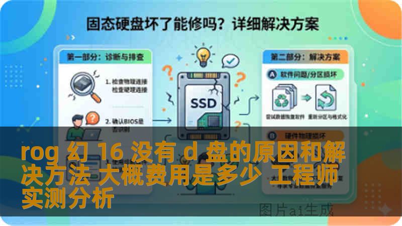 rog 幻 16 没有 d 盘的原因和解决方法 大概费用是多少 工程师实测分析