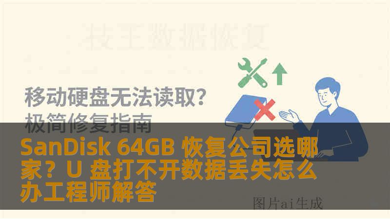 SanDisk 64GB 恢复公司选哪家？U 盘打不开数据丢失怎么办工程师解答