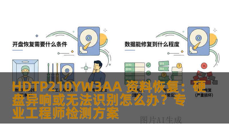 HDTP210YW3AA 资料恢复：硬盘异响或无法识别怎么办？专业工程师检测方案
