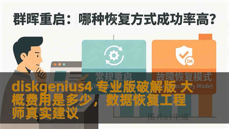 diskgenius4 专业版破解版 大概费用是多少，数据恢复工程师真实建议