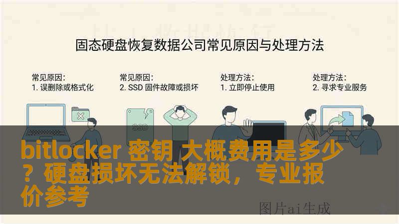 bitlocker 密钥 大概费用是多少？硬盘损坏无法解锁，专业报价参考