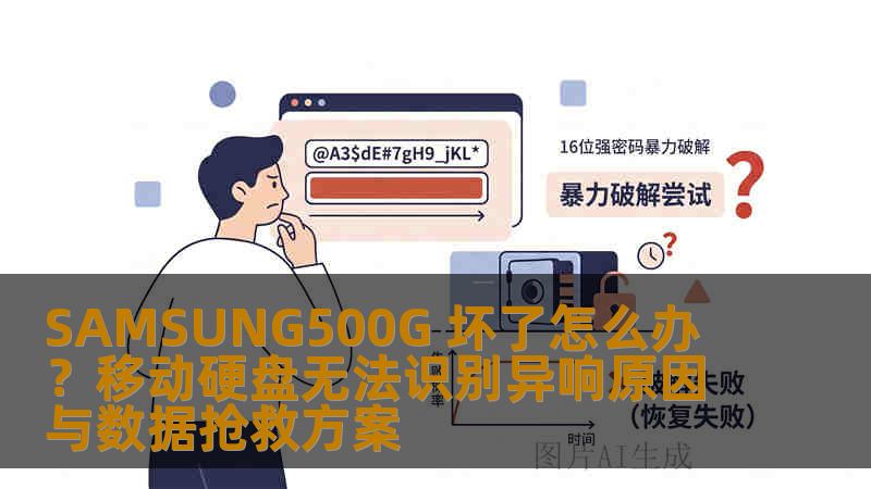 SAMSUNG500G 坏了怎么办？移动硬盘无法识别异响原因与数据抢救方案