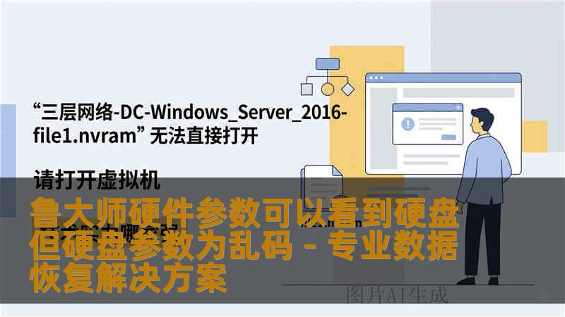鲁大师硬件参数可以看到硬盘但硬盘参数为乱码 - 专业数据恢复解决方案