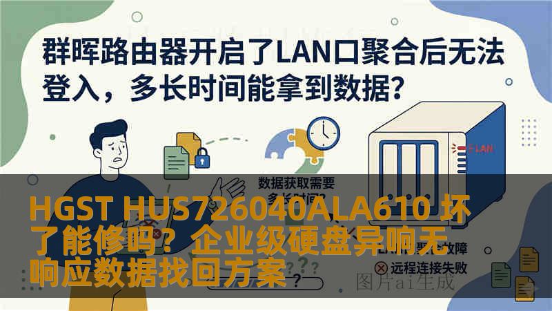 HGST HUS726040ALA610 坏了能修吗？企业级硬盘异响无响应数据找回方案