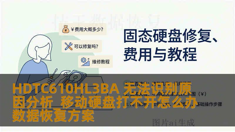HDTC610HL3BA 无法识别原因分析_移动硬盘打不开怎么办数据恢复方案
