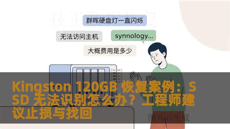 Kingston 120GB 恢复案例：SSD 无法识别怎么办？工程师建议止损与找回