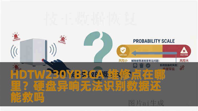 HDTW230YB3CA 维修点在哪里？硬盘异响无法识别数据还能救吗