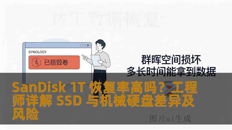 SanDisk 1T 恢复率高吗？工程师详解 SSD 与机械硬盘差异及风险