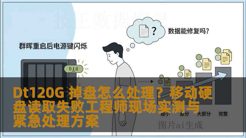 Dt120G 掉盘怎么处理？移动硬盘读取失败工程师现场实测与紧急处理方案