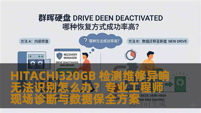 HITACHI320GB 检测维修异响无法识别怎么办？专业工程师现场诊断与数据保全方案