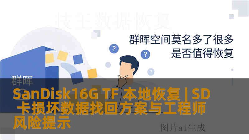 SanDisk16G TF 本地恢复 | SD 卡损坏数据找回方案与工程师风险提示