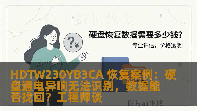 HDTW230YB3CA 恢复案例：硬盘通电异响无法识别，数据能否找回？工程师谈
