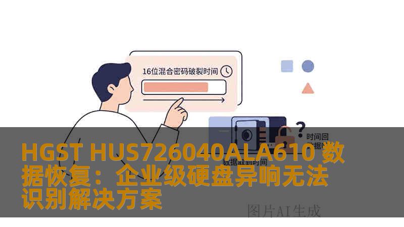 HGST HUS726040ALA610 数据恢复：企业级硬盘异响无法识别解决方案
