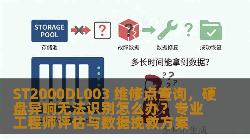 ST2000DL003 维修点查询，硬盘异响无法识别怎么办？专业工程师评估与数据挽救方案