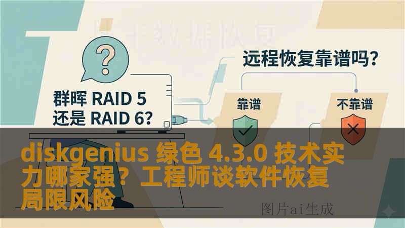 diskgenius 绿色 4.3.0 技术实力哪家强？工程师谈软件恢复局限风险
