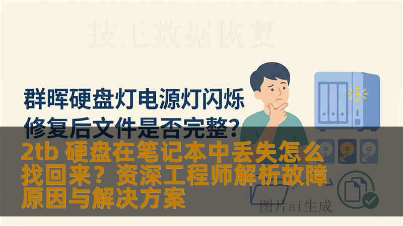 2tb 硬盘在笔记本中丢失怎么找回来？资深工程师解析故障原因与解决方案