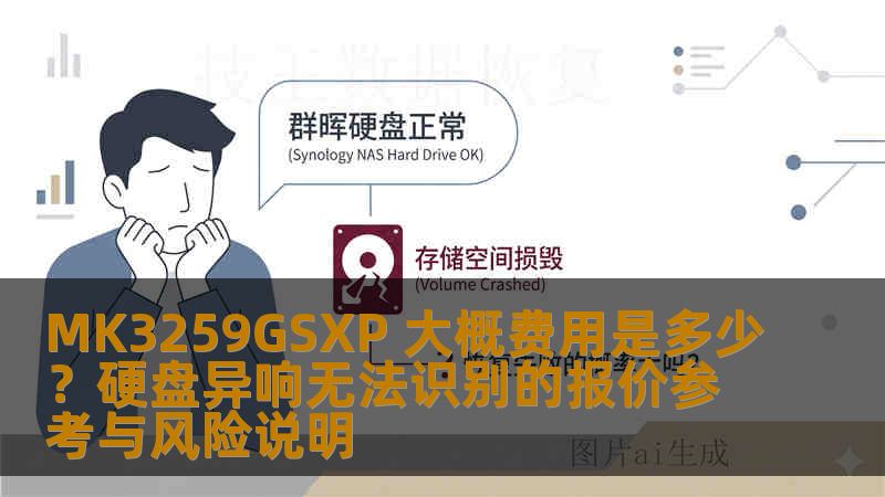 MK3259GSXP 大概费用是多少？硬盘异响无法识别的报价参考与风险说明