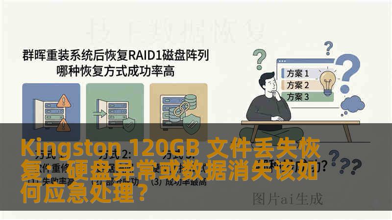 Kingston 120GB 文件丢失恢复：硬盘异常或数据消失该如何应急处理？