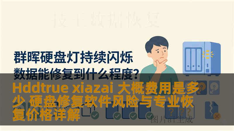 Hddtrue xiazai 大概费用是多少 硬盘修复软件风险与专业恢复价格详解