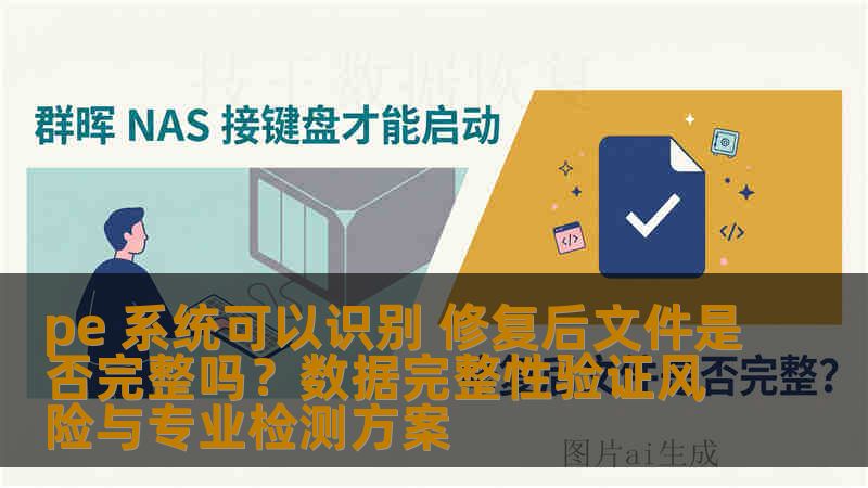 pe 系统可以识别 修复后文件是否完整吗？数据完整性验证风险与专业检测方案