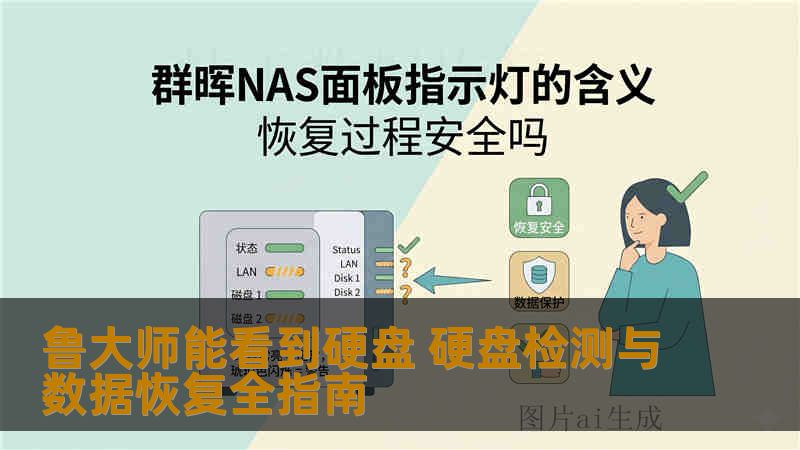 鲁大师能看到硬盘 硬盘检测与数据恢复全指南