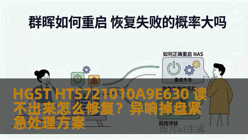 HGST HTS721010A9E630 读不出来怎么修复？异响掉盘紧急处理方案