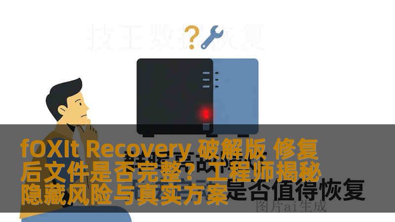 fOXIt Recovery 破解版 修复后文件是否完整？工程师揭秘隐藏风险与真实方案