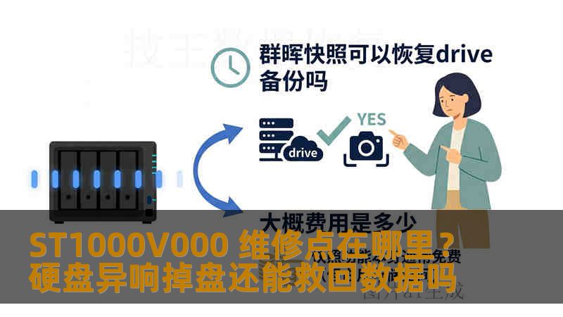 ST1000V000 维修点在哪里？硬盘异响掉盘还能救回数据吗